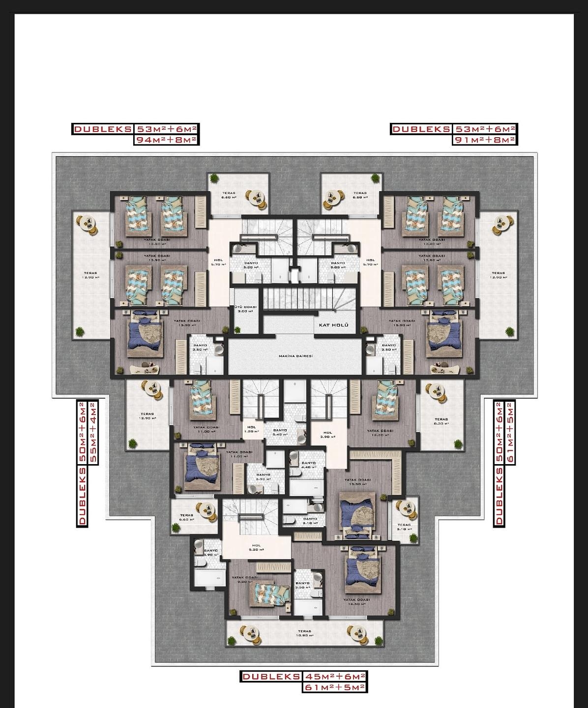 فلور پلان کی تصویر 4