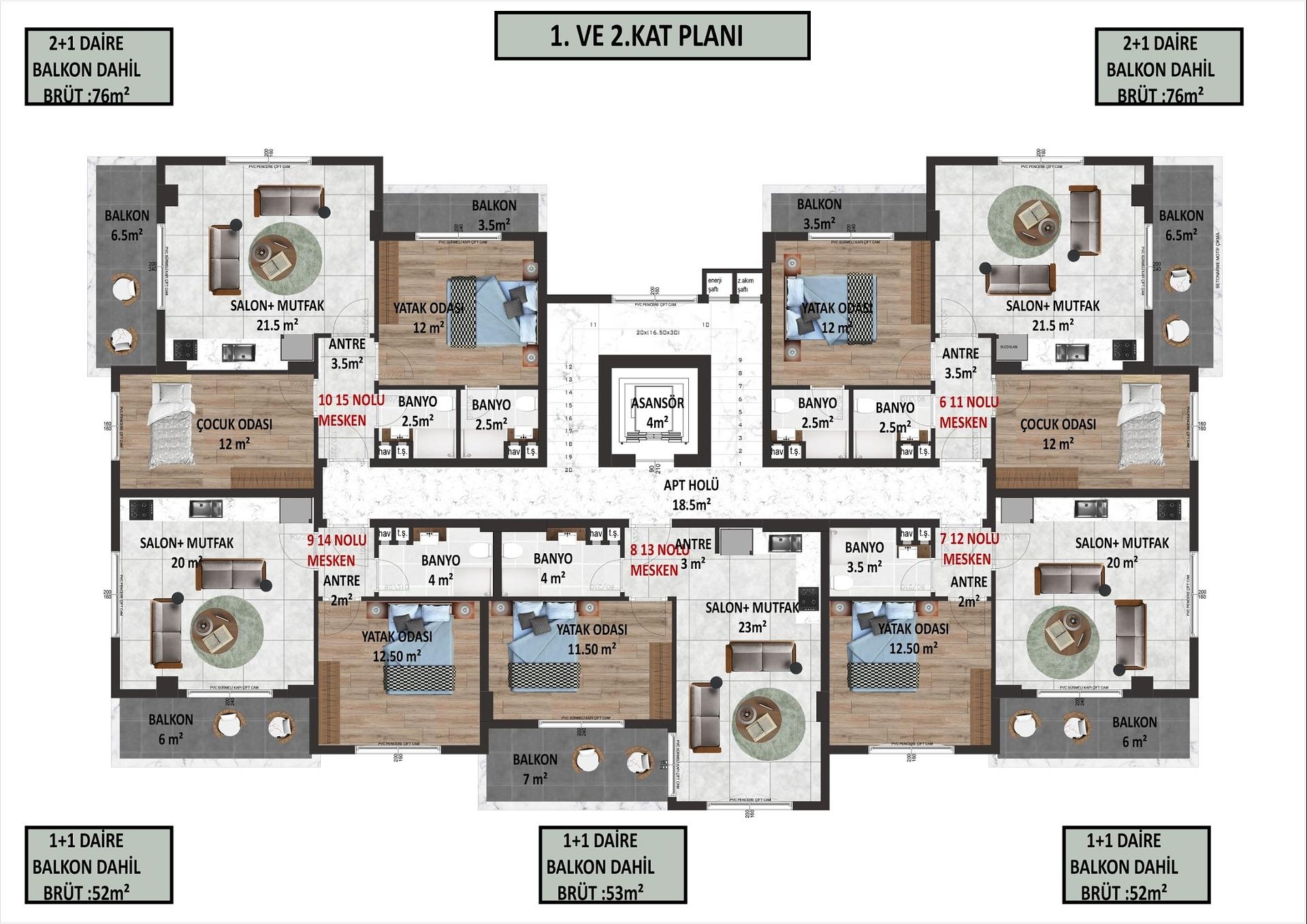 Image du plan d'étage 3
