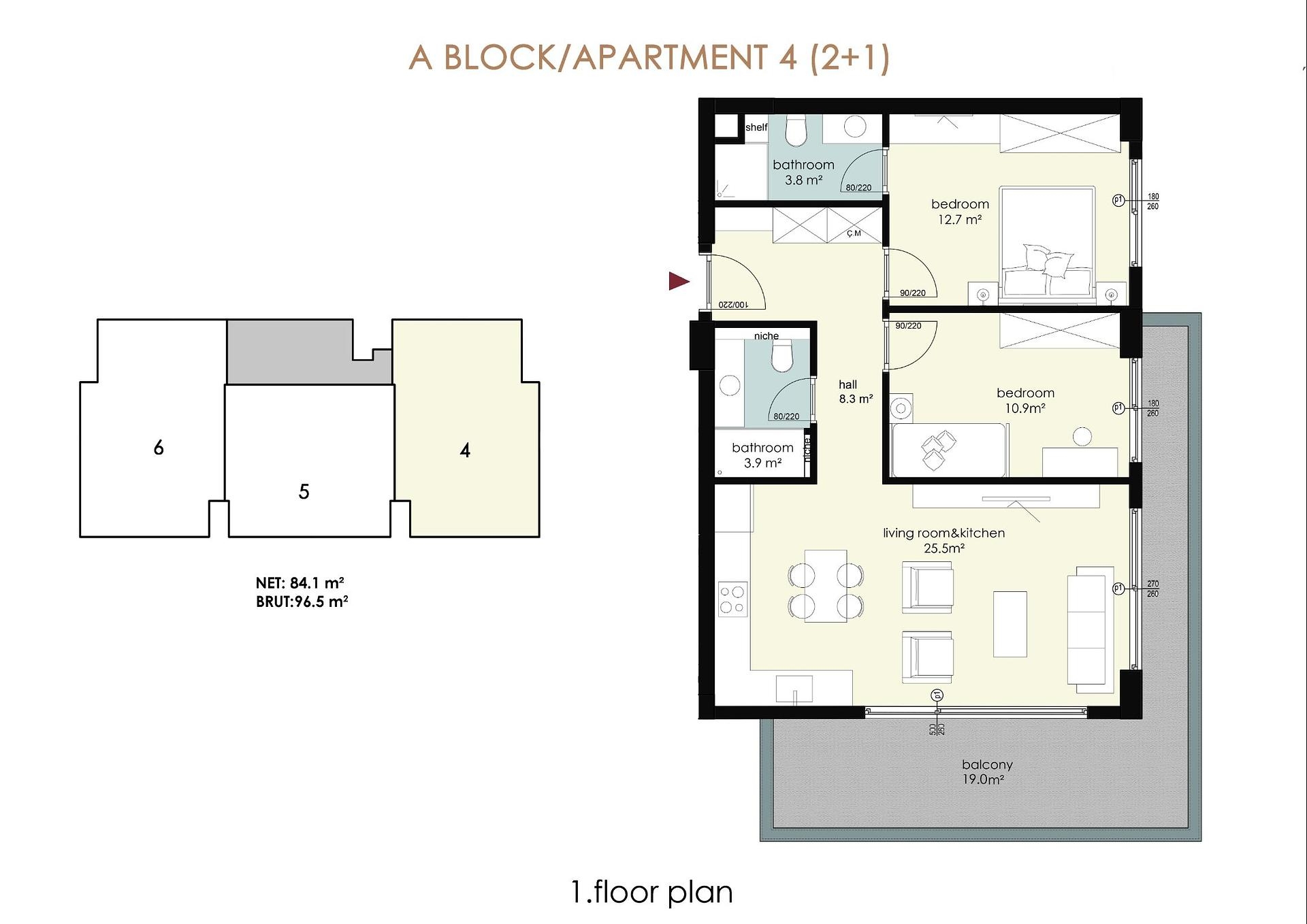 صورة مخطط الطابق 10 