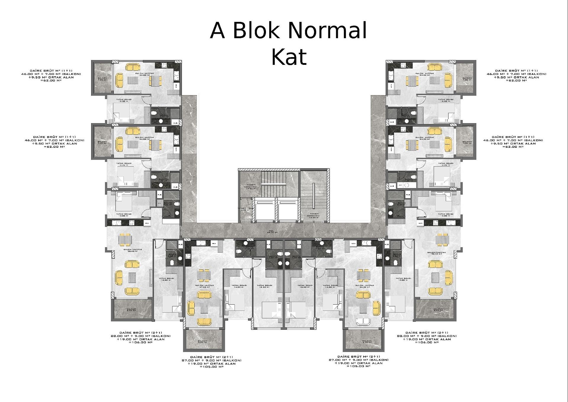 صورة مخطط الطابق 1 