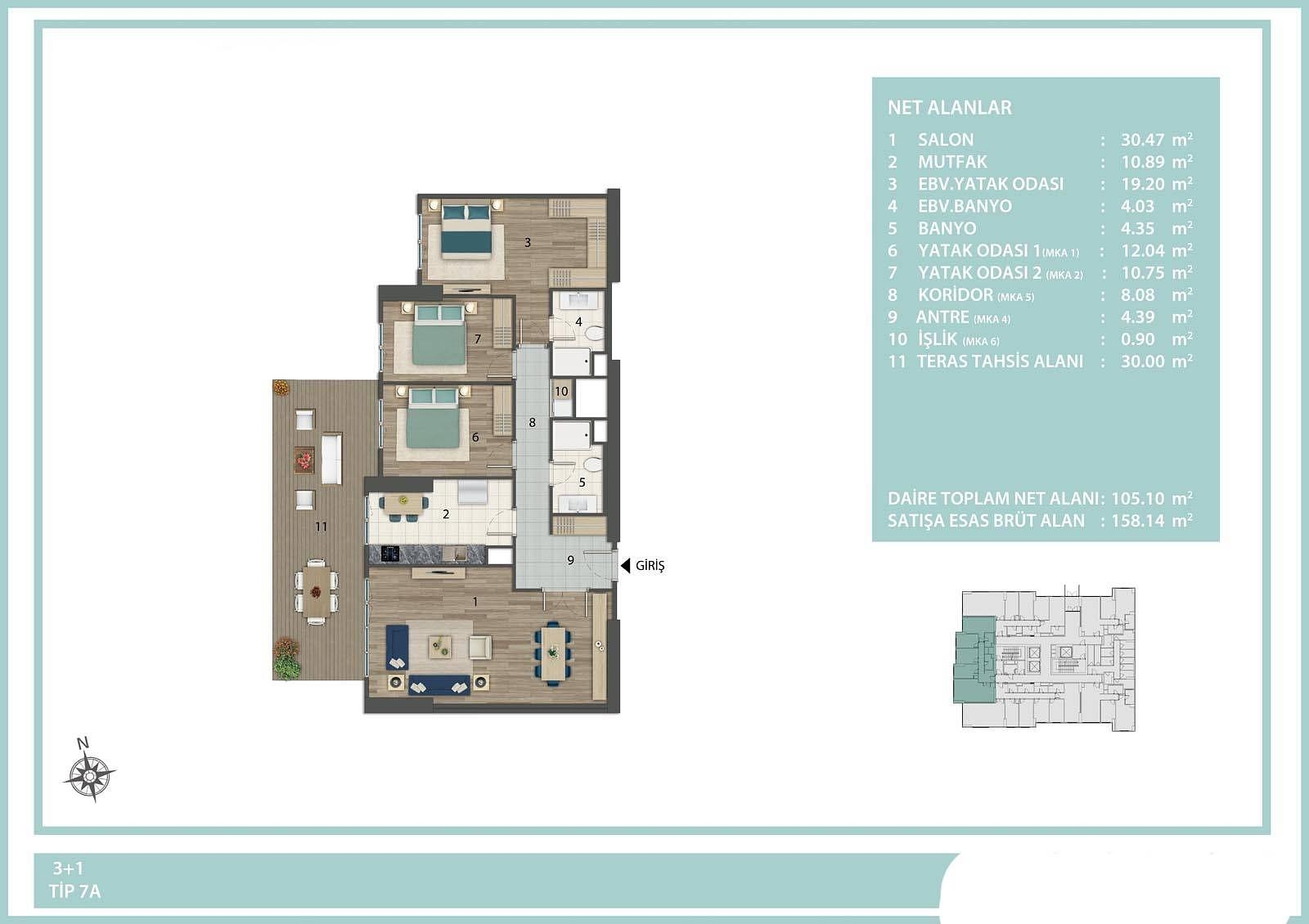 تصویرنقشه طبقه 5