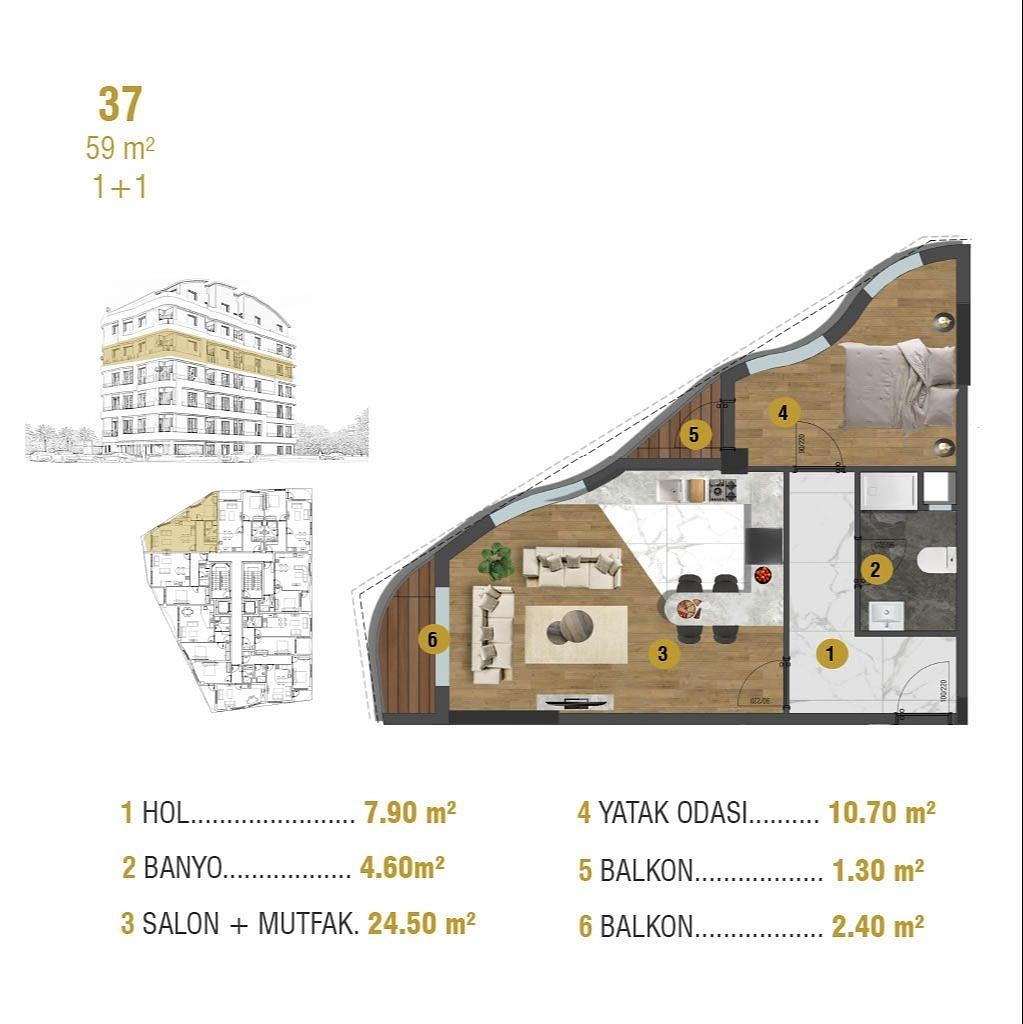 Зображення плану поверху 61