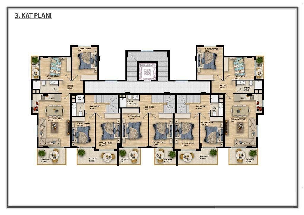 Aukšto plano vaizdas 3