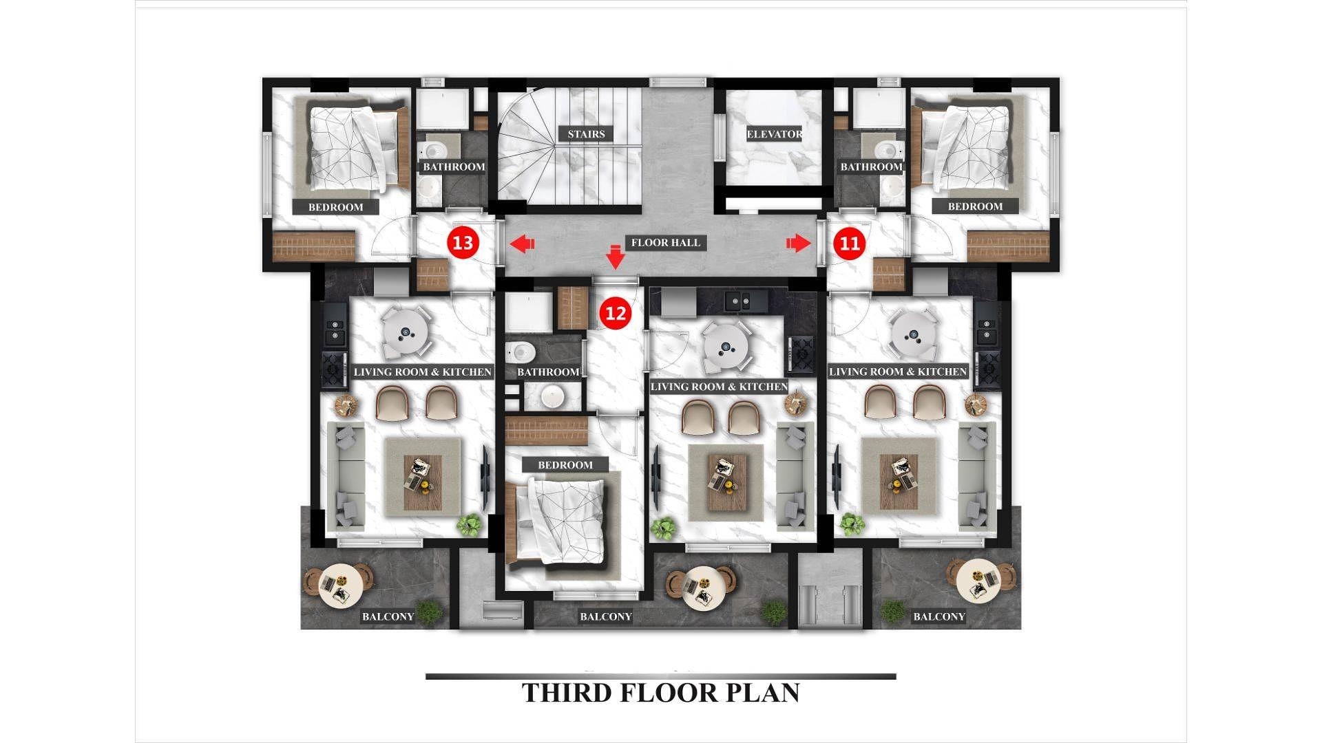 Image du plan d'étage 5