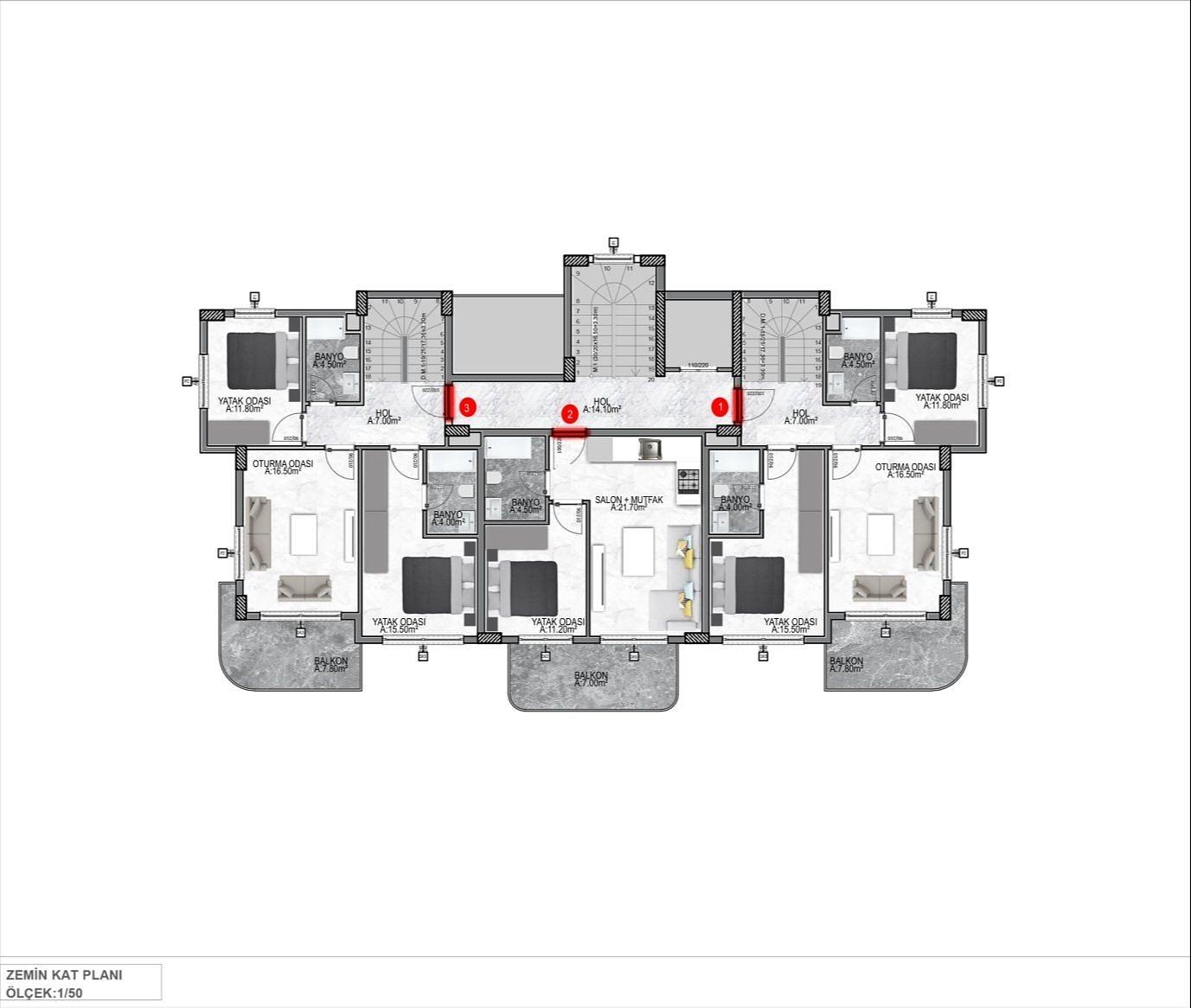Image du plan d'étage 2