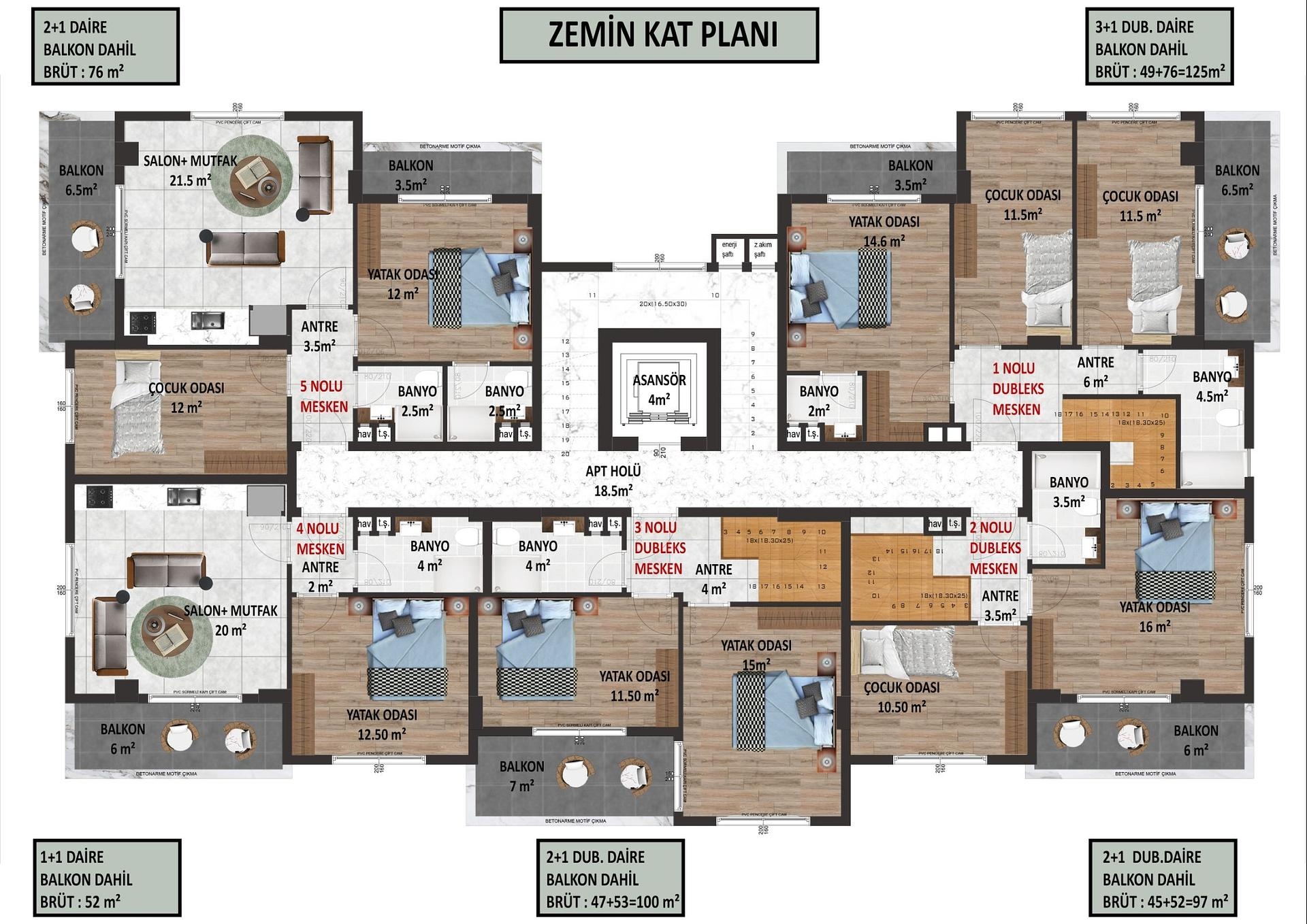 Image du plan d'étage 4