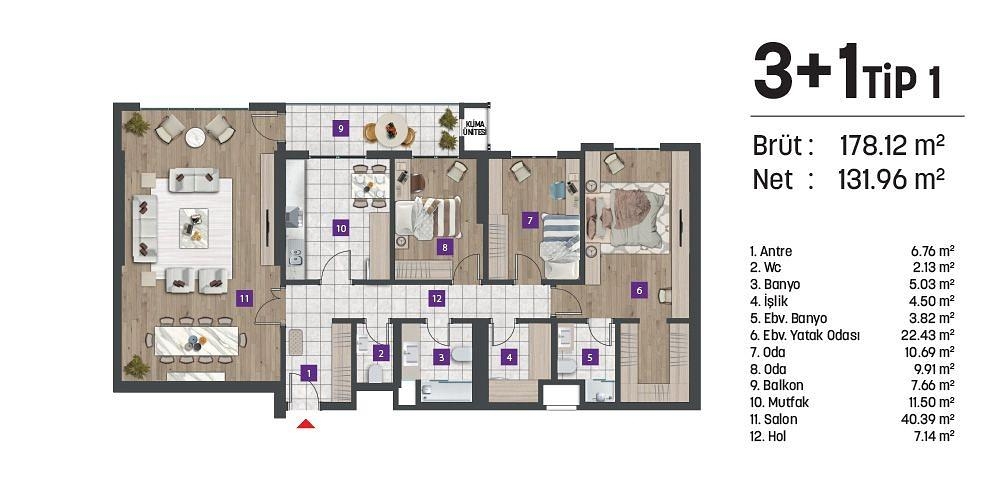 Image du plan d'étage 5