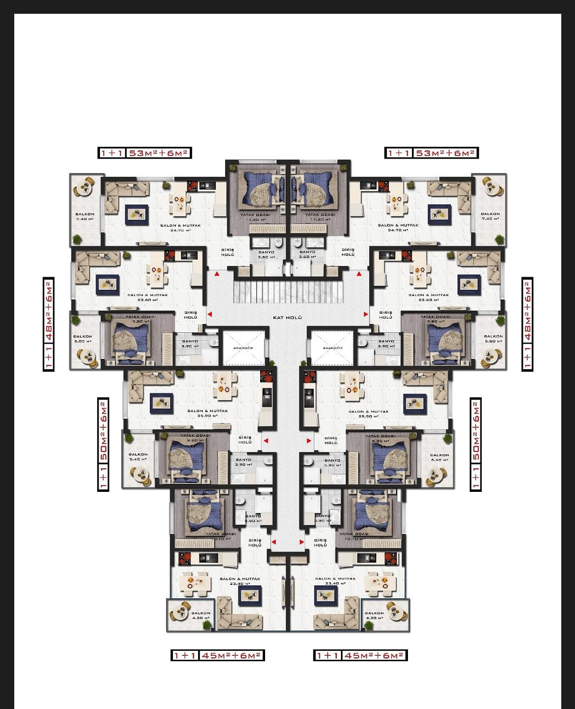 فلور پلان کی تصویر 1