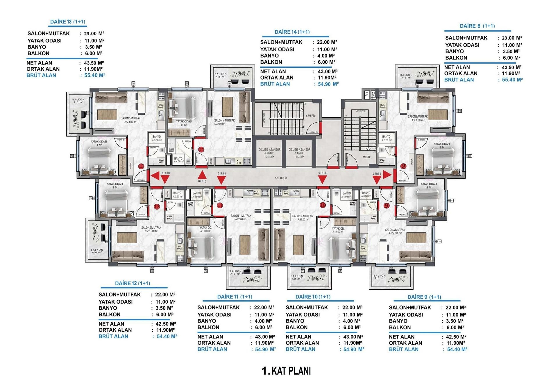 فلور پلان کی تصویر 6