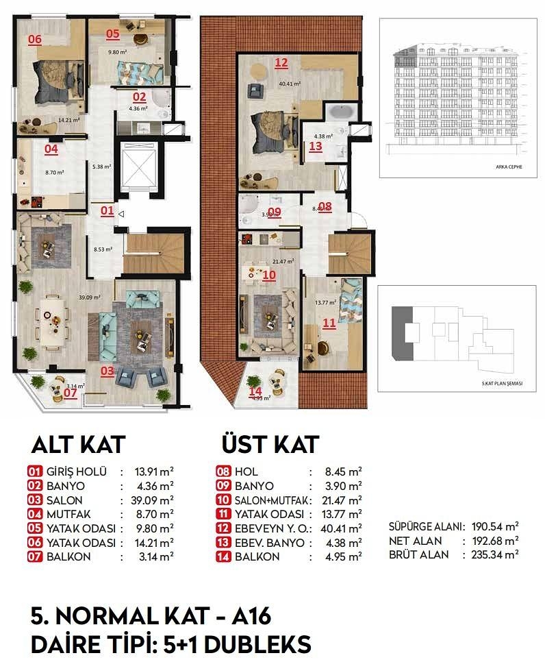 Image du plan d'étage 6