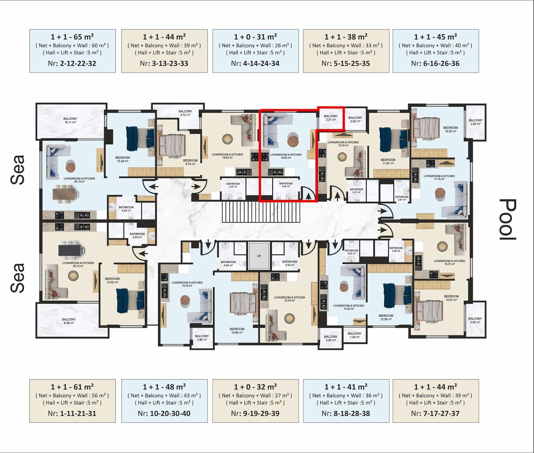 فلور پلان کی تصویر 3