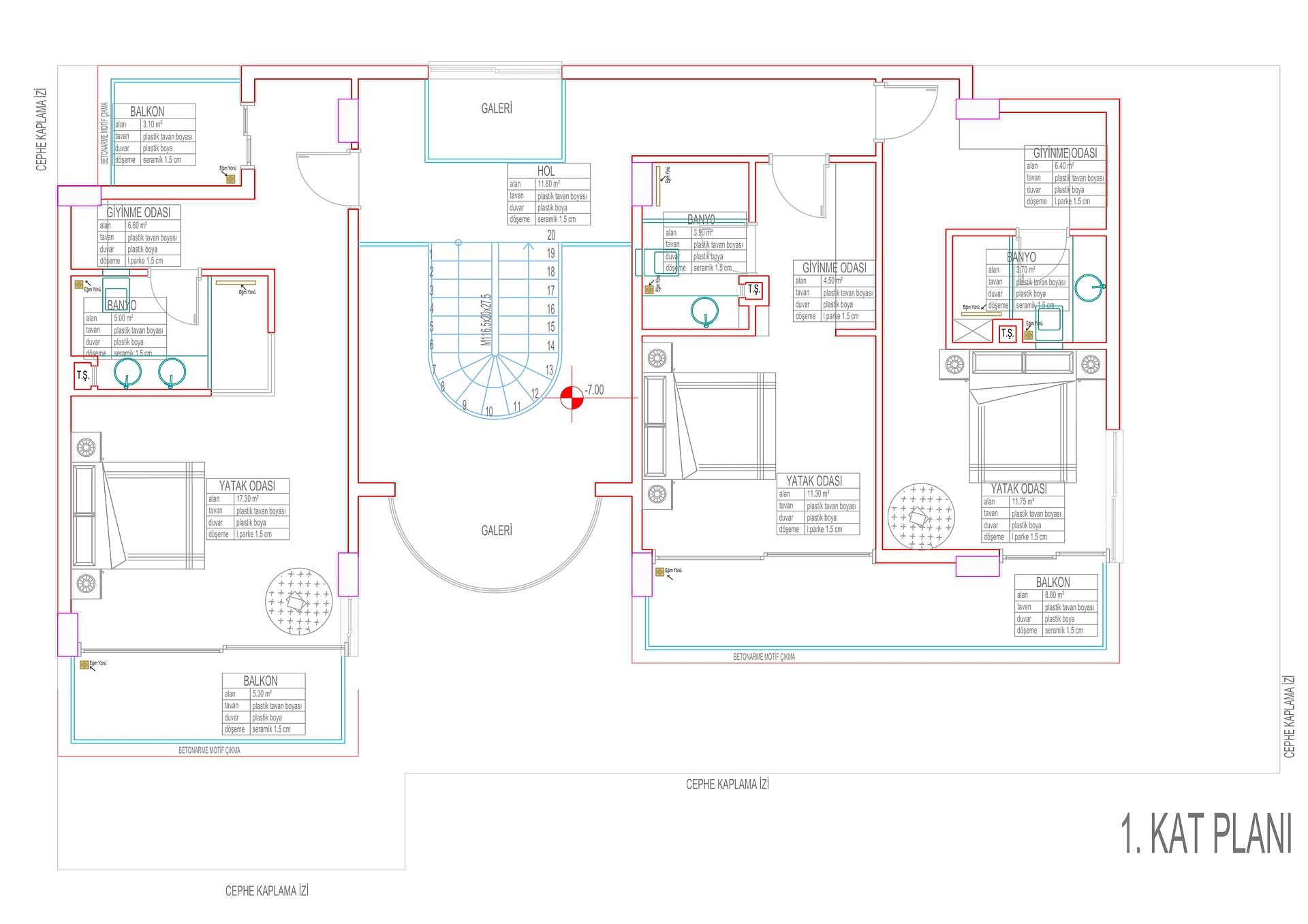صورة مخطط الطابق 4 