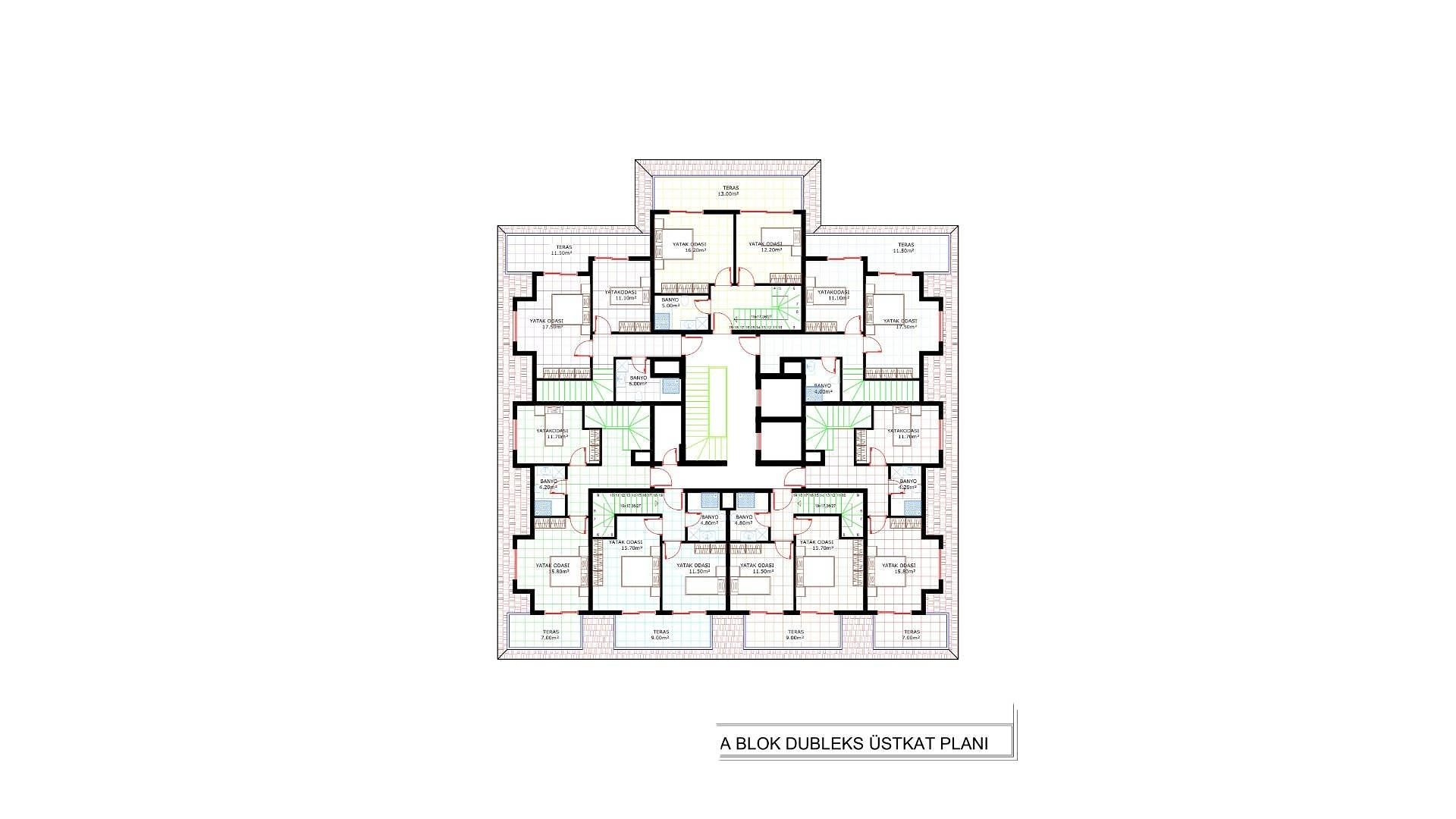 صورة مخطط الطابق 16 