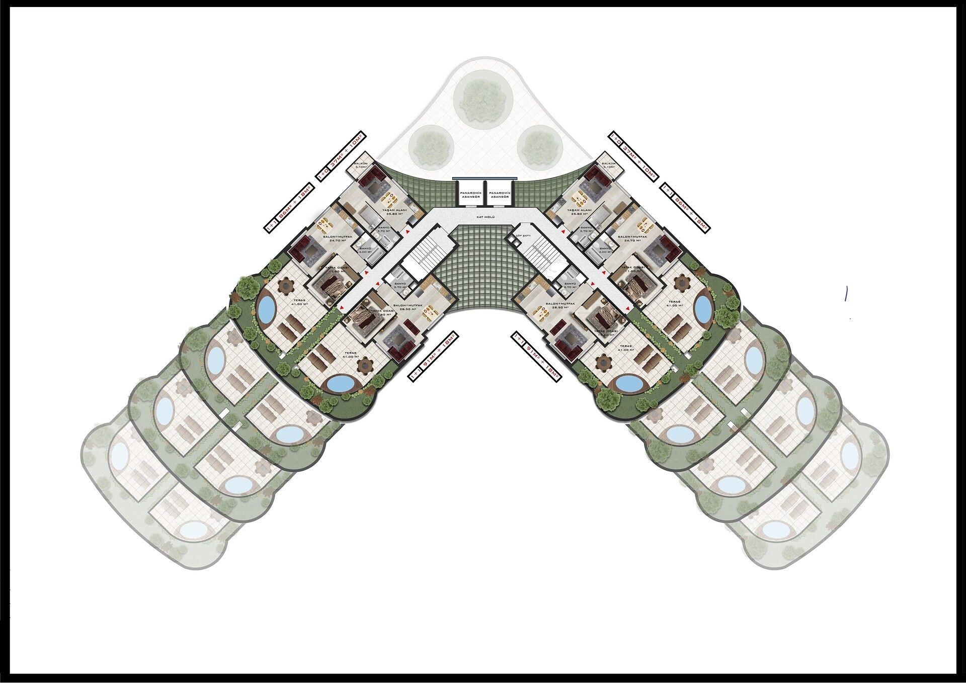 Слика плана спрата 1