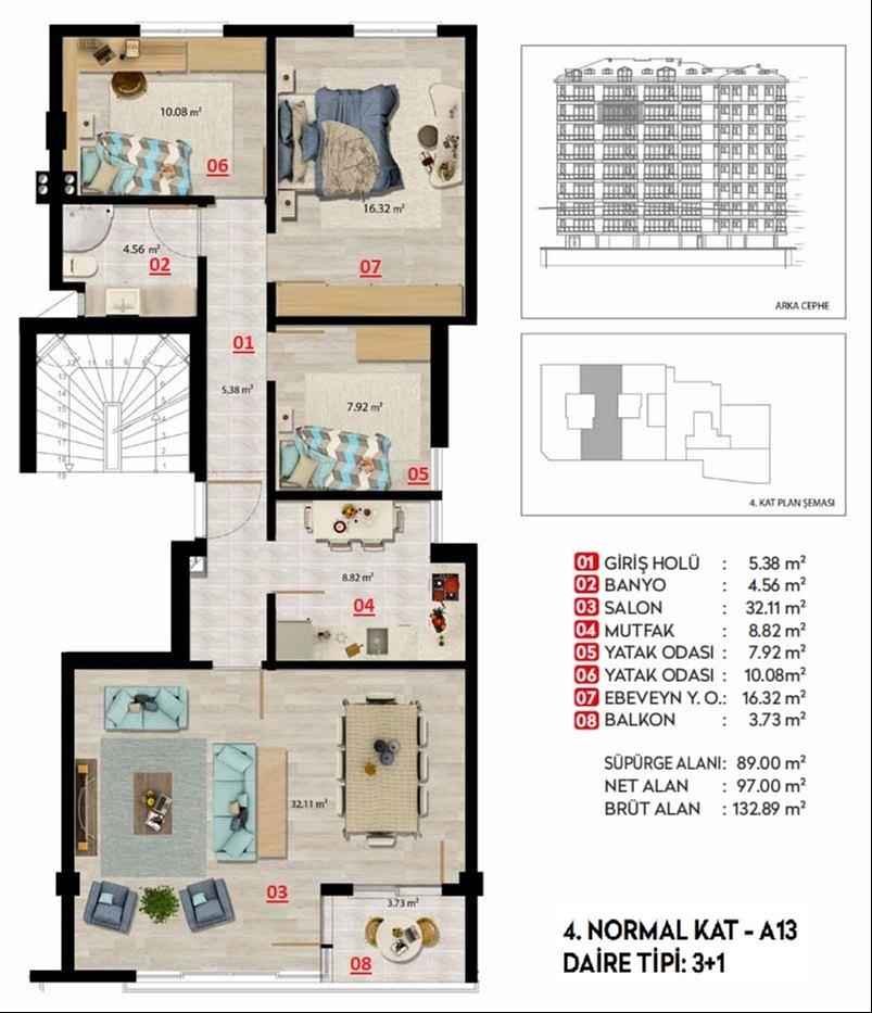 Image du plan d'étage 3