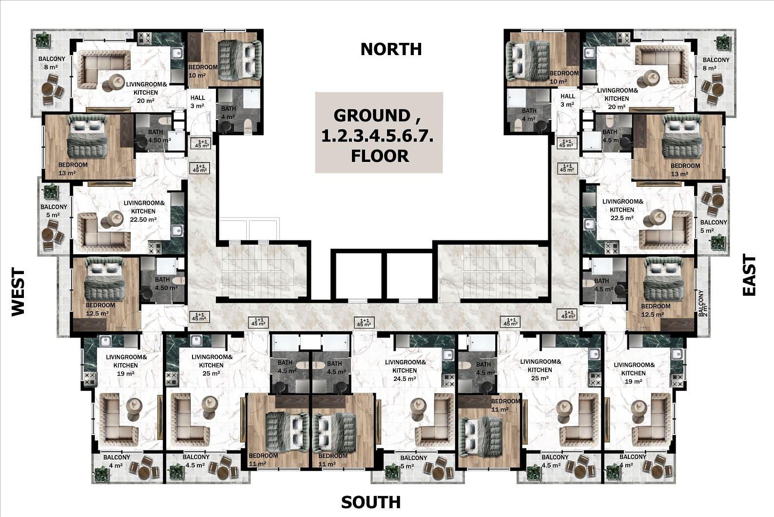 Image du plan d'étage 3
