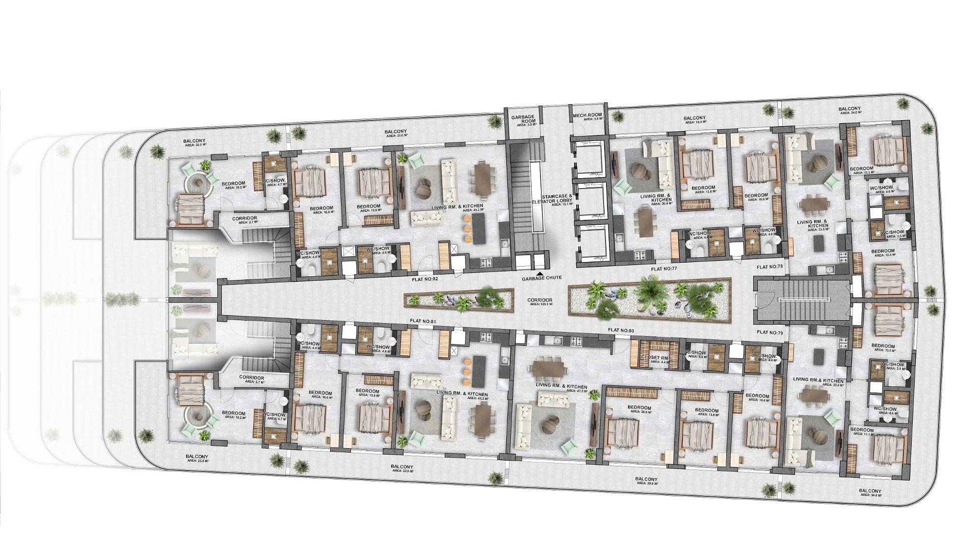 Слика плана спрата 1