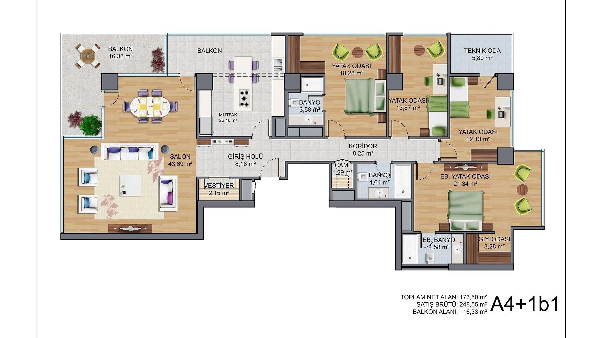 صورة مخطط الطابق 3 