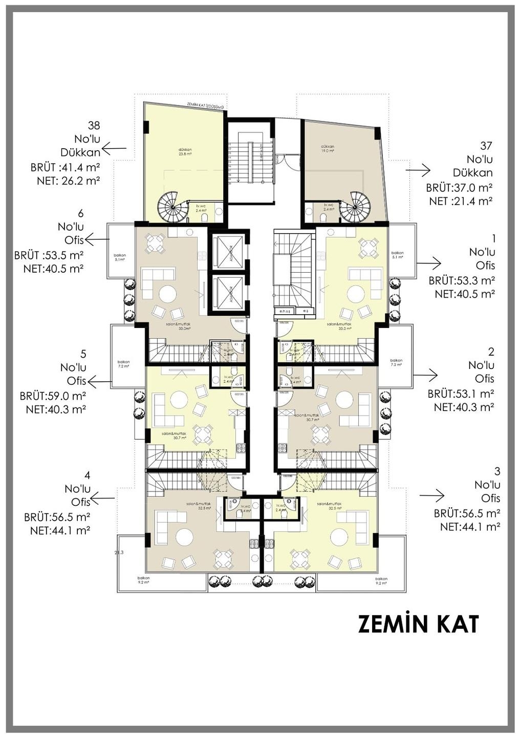 صورة مخطط الطابق 4 