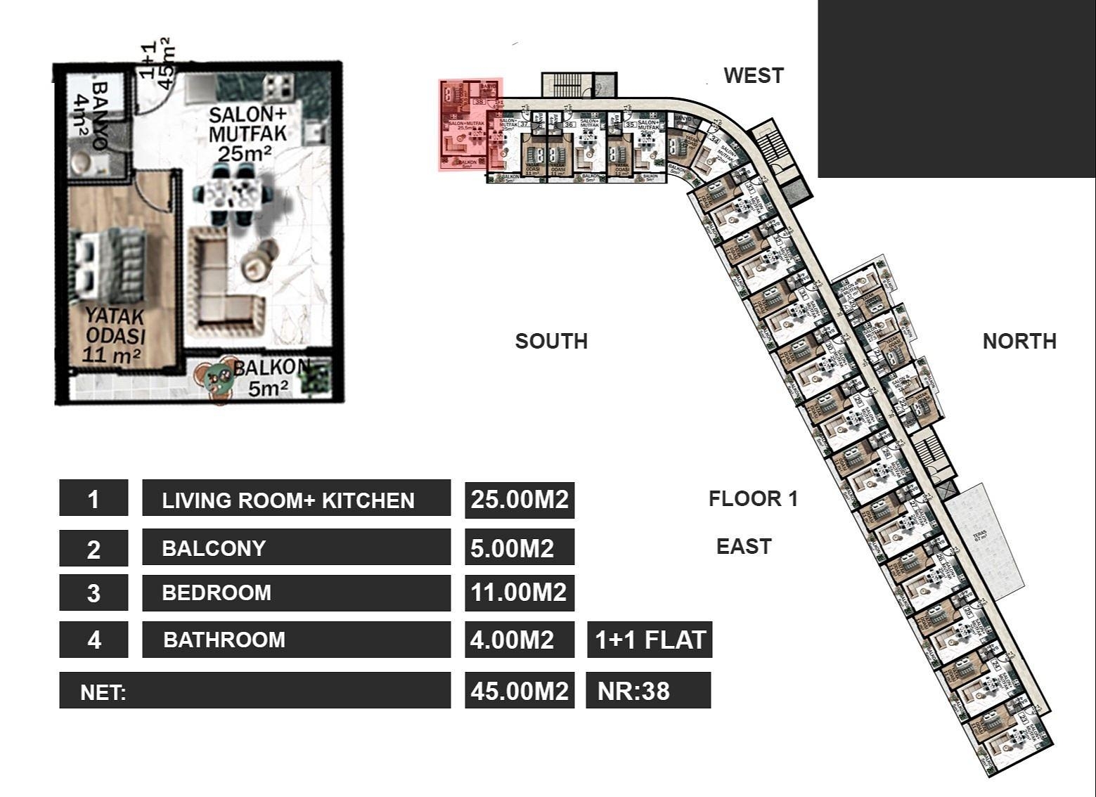 Слика плана спрата 4