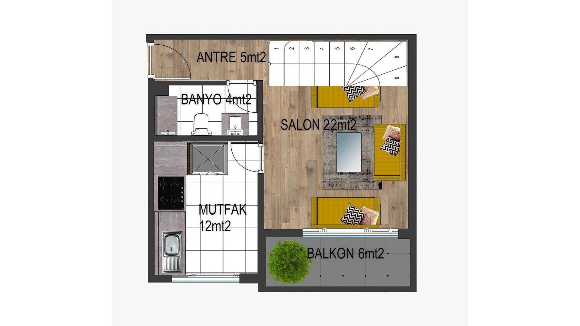 Aukšto plano vaizdas 3