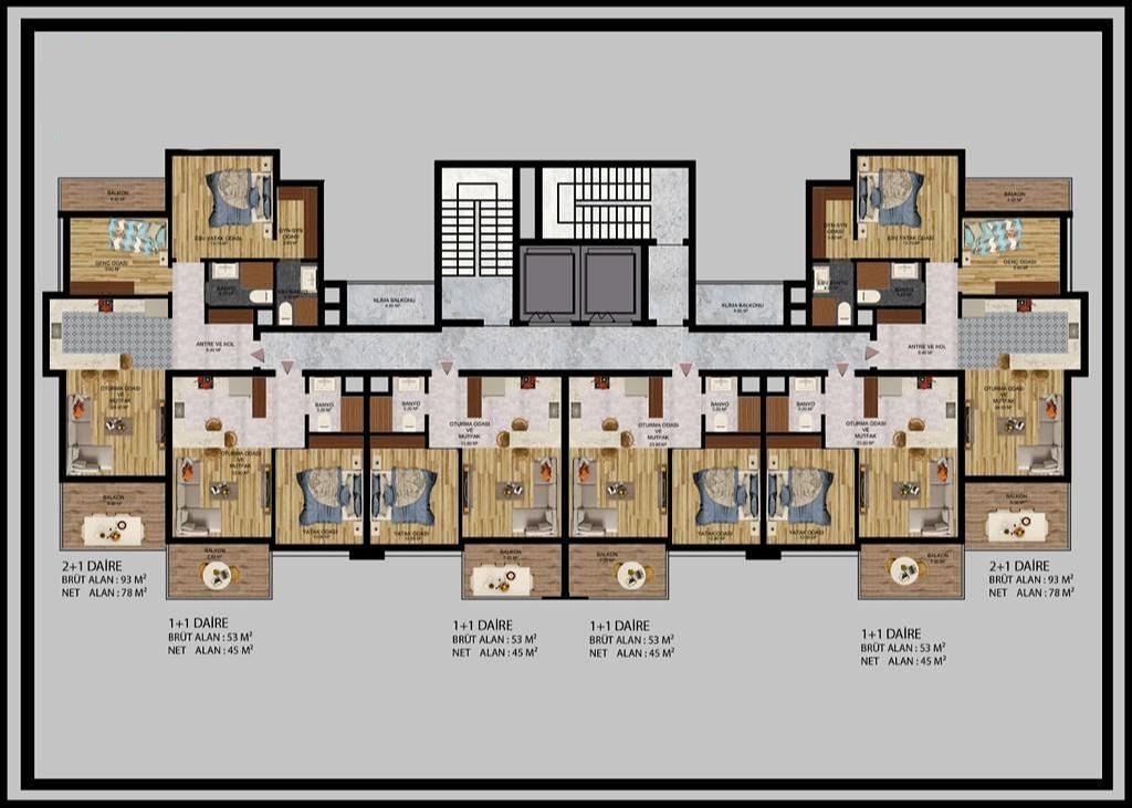 Слика плана спрата 1