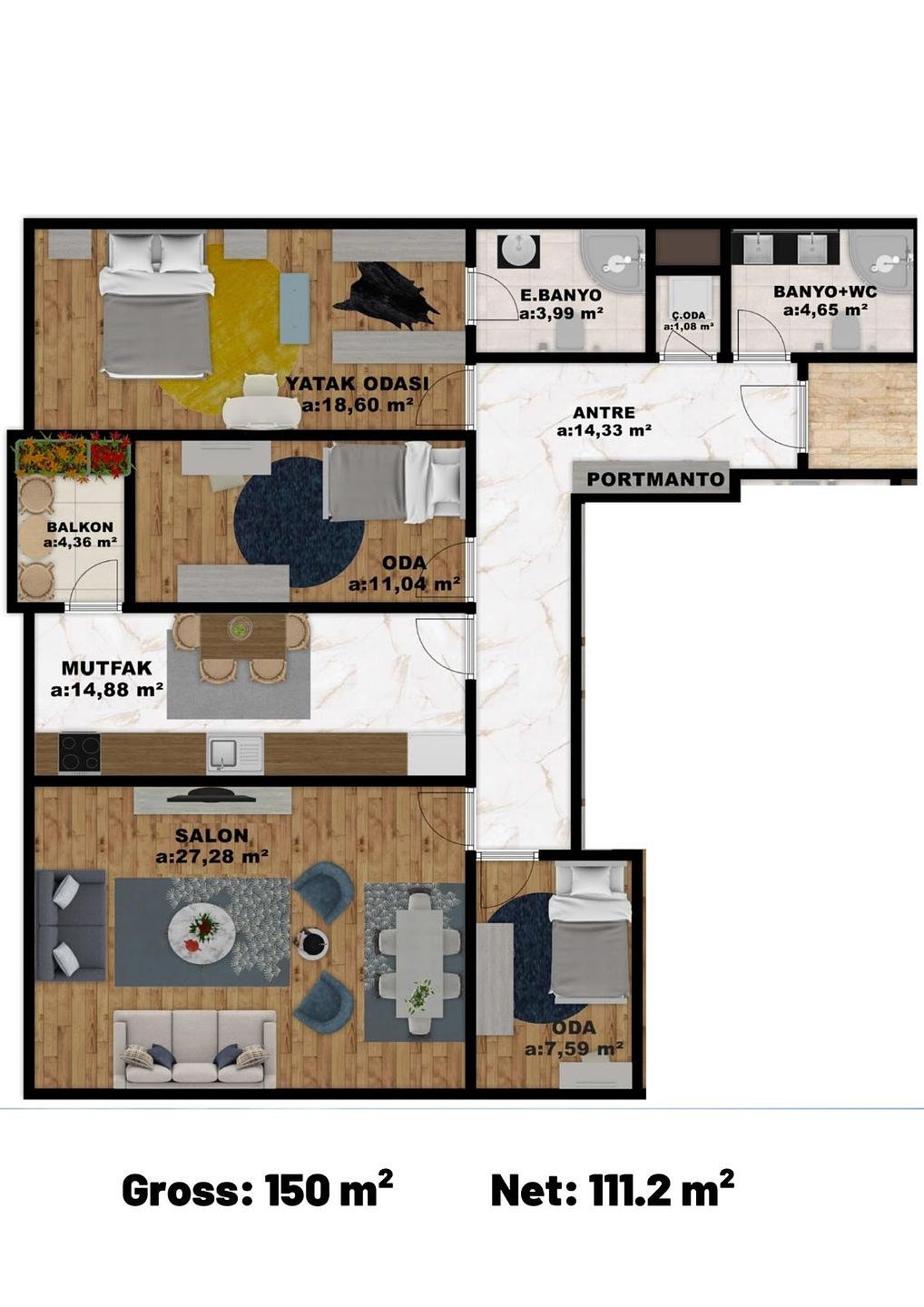 صورة مخطط الطابق 2 