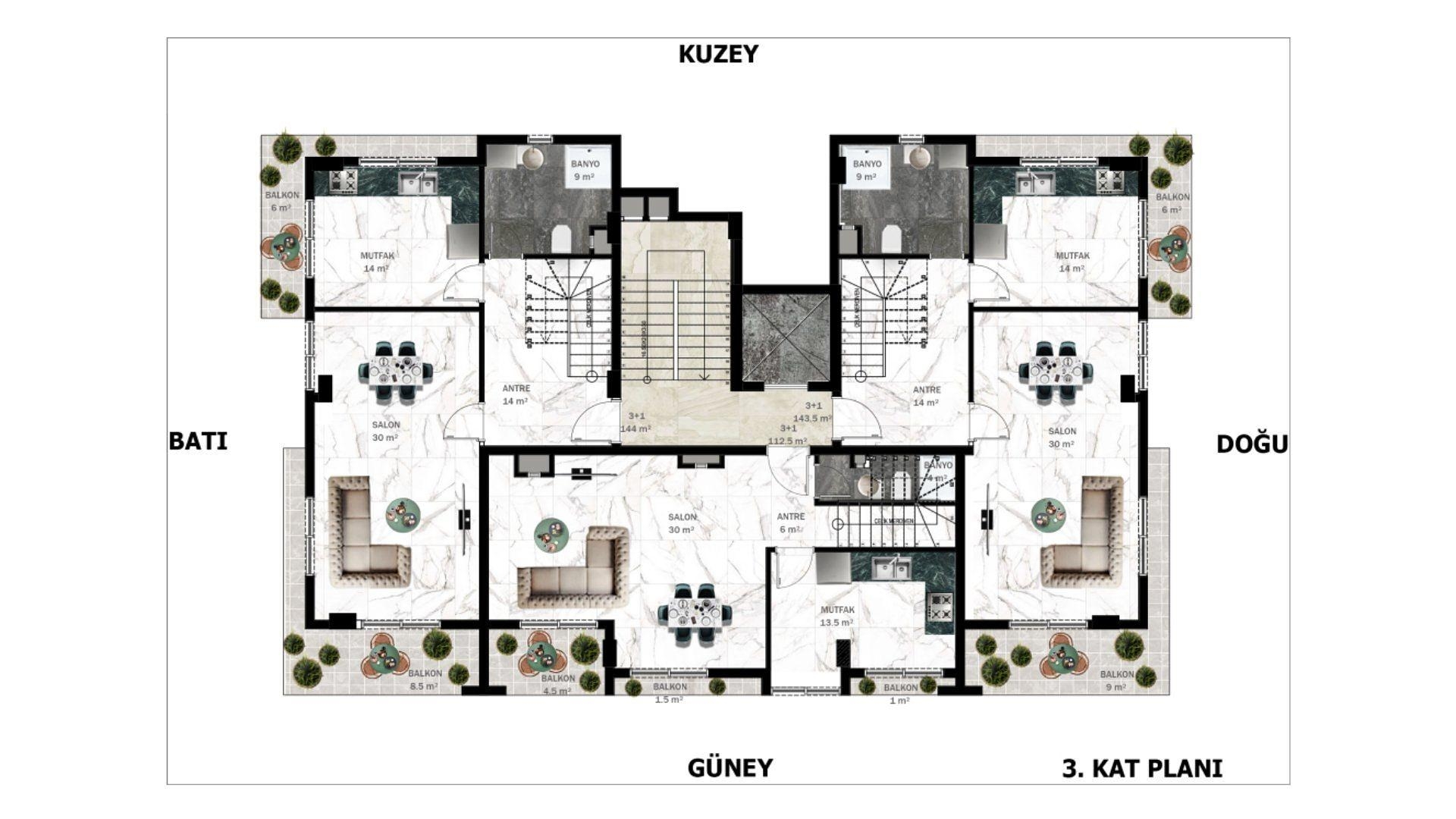 Слика плана спрата 3