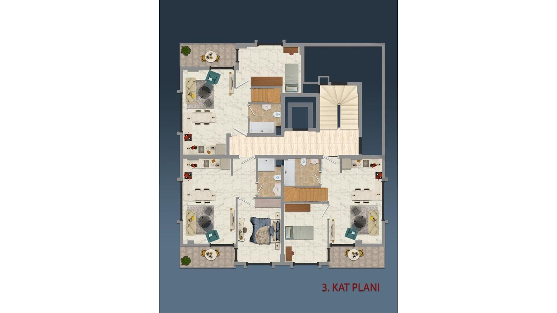 صورة مخطط الطابق 2 