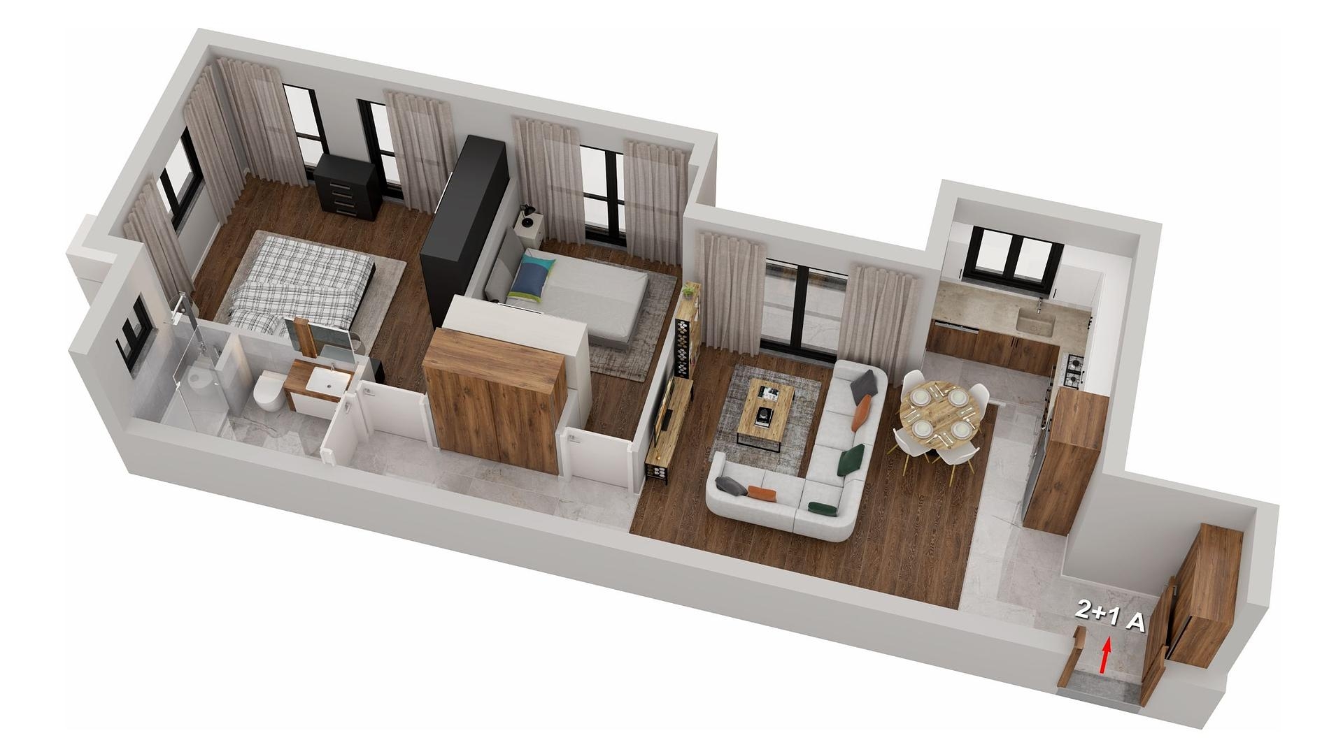 Image du plan d'étage 1