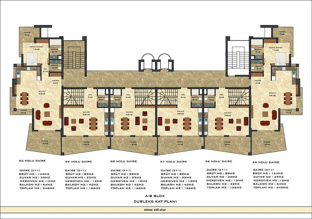 Mərtəbə Planı Şəkli 8