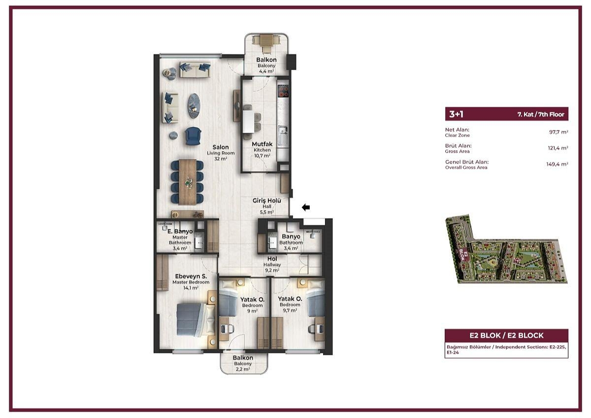 Obraz planu piętra 2