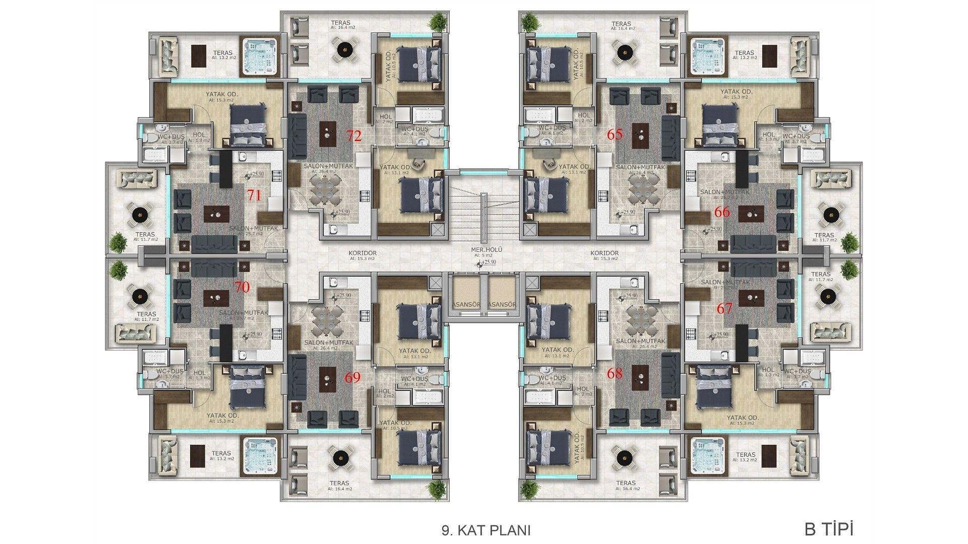 Слика плана спрата 7