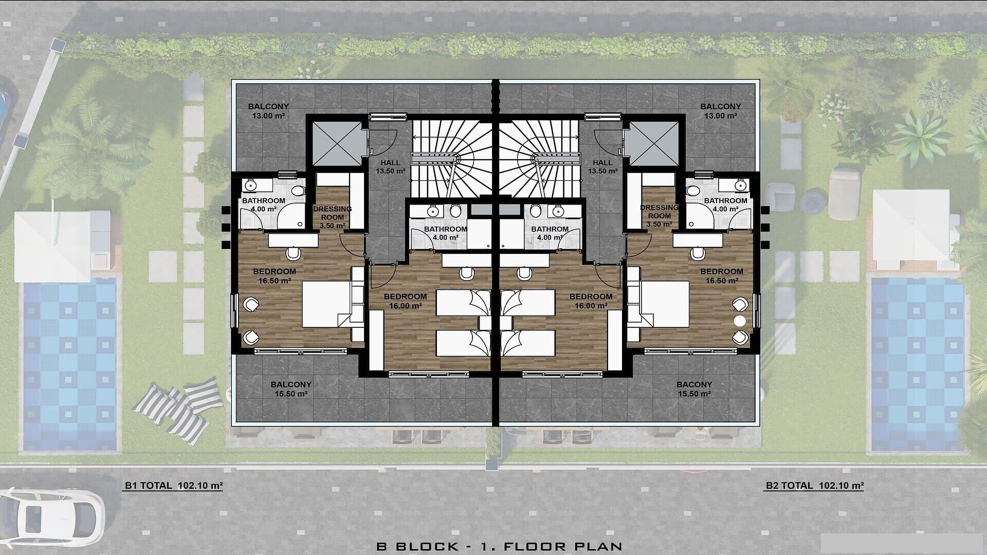 Grundrissdarstellung 8