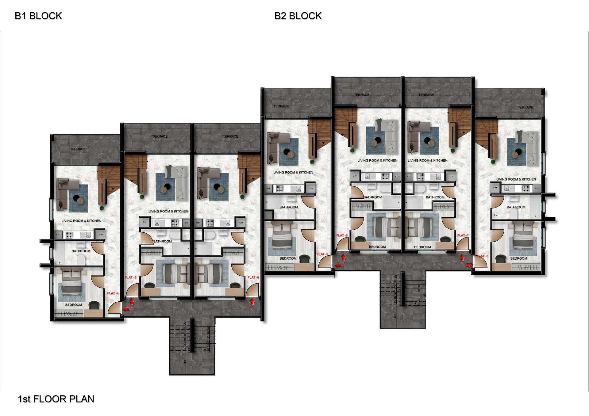 Mərtəbə Planı Şəkli 5