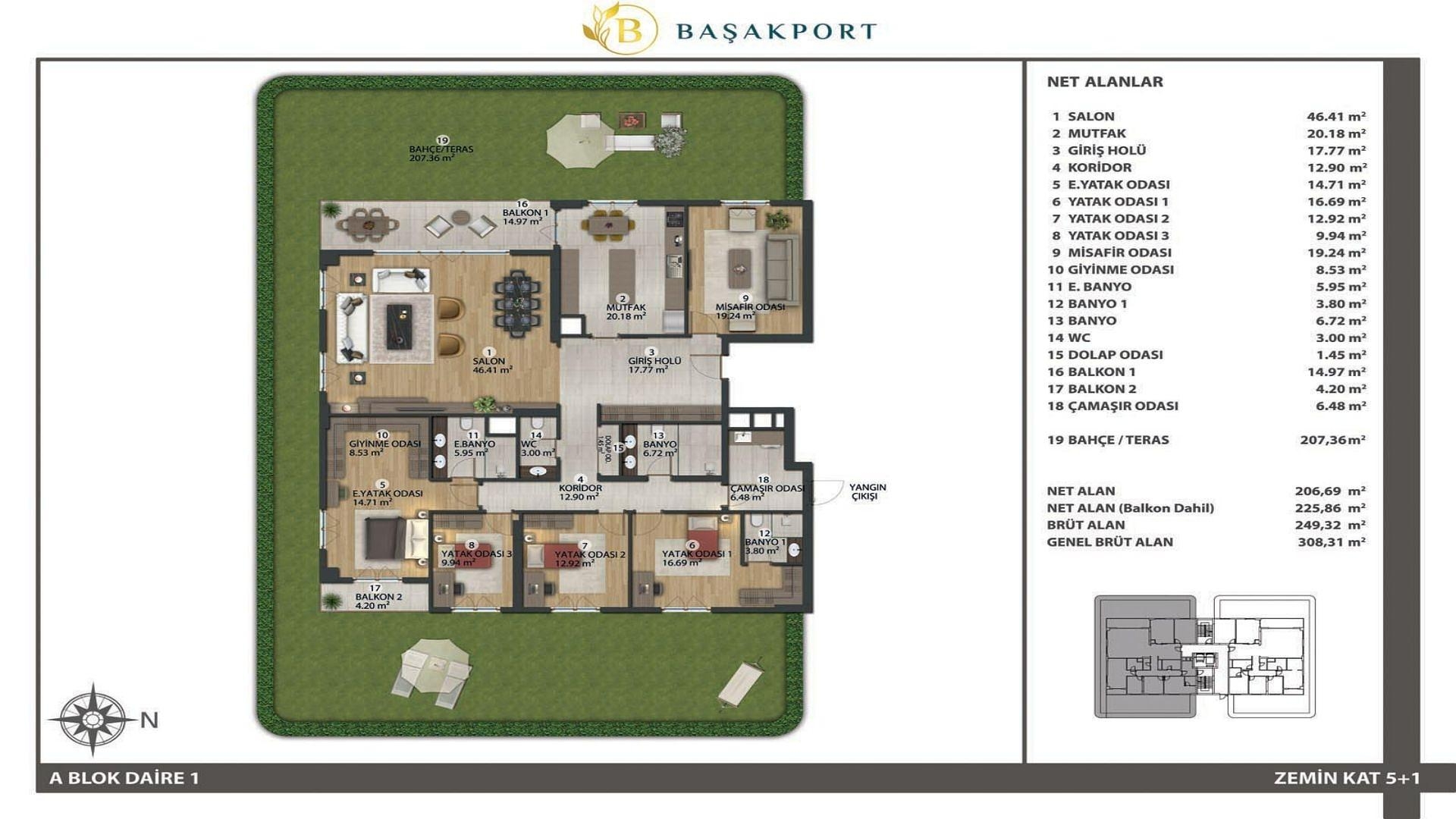 صورة مخطط الطابق 1 