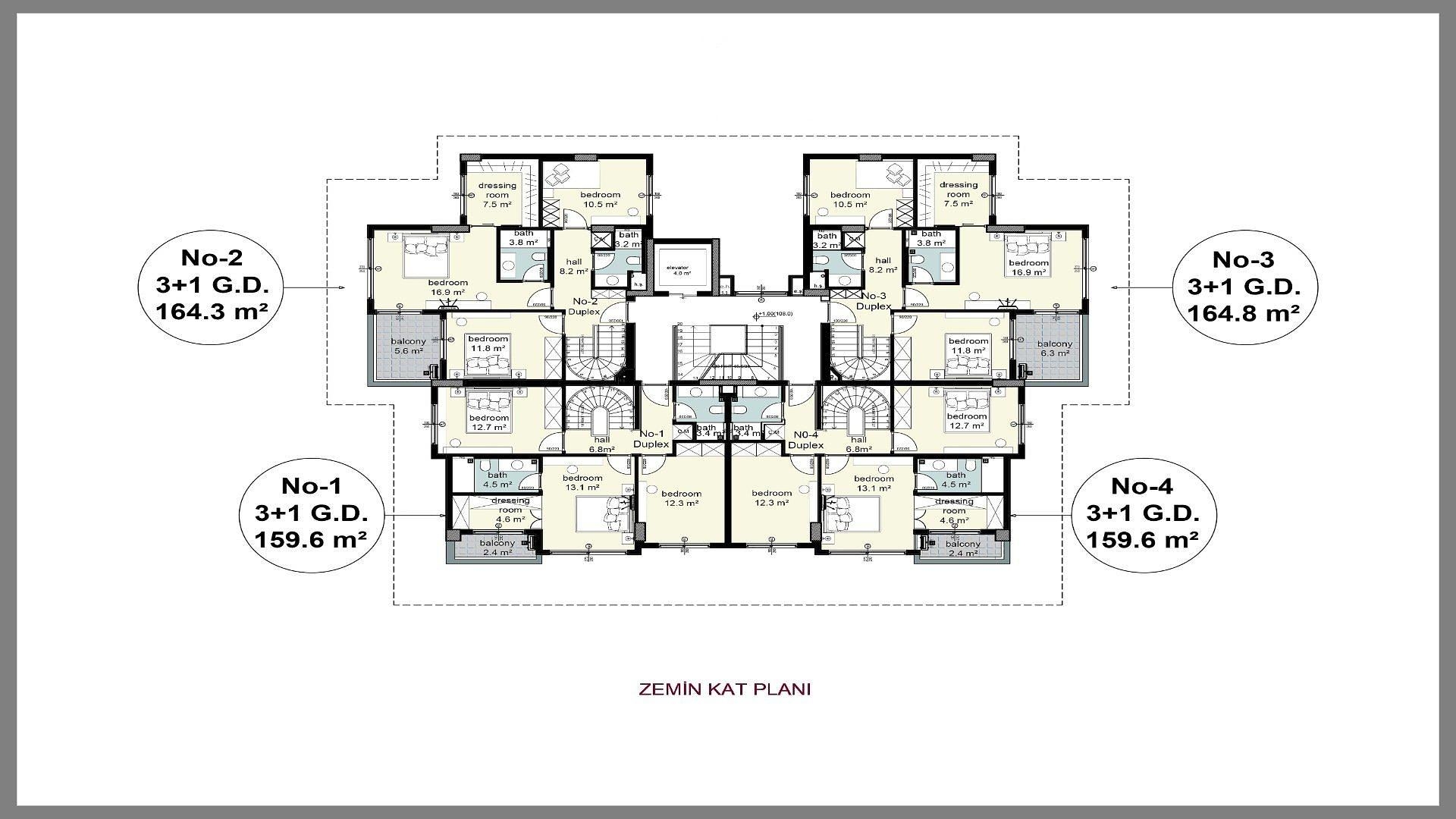 صورة مخطط الطابق 4 