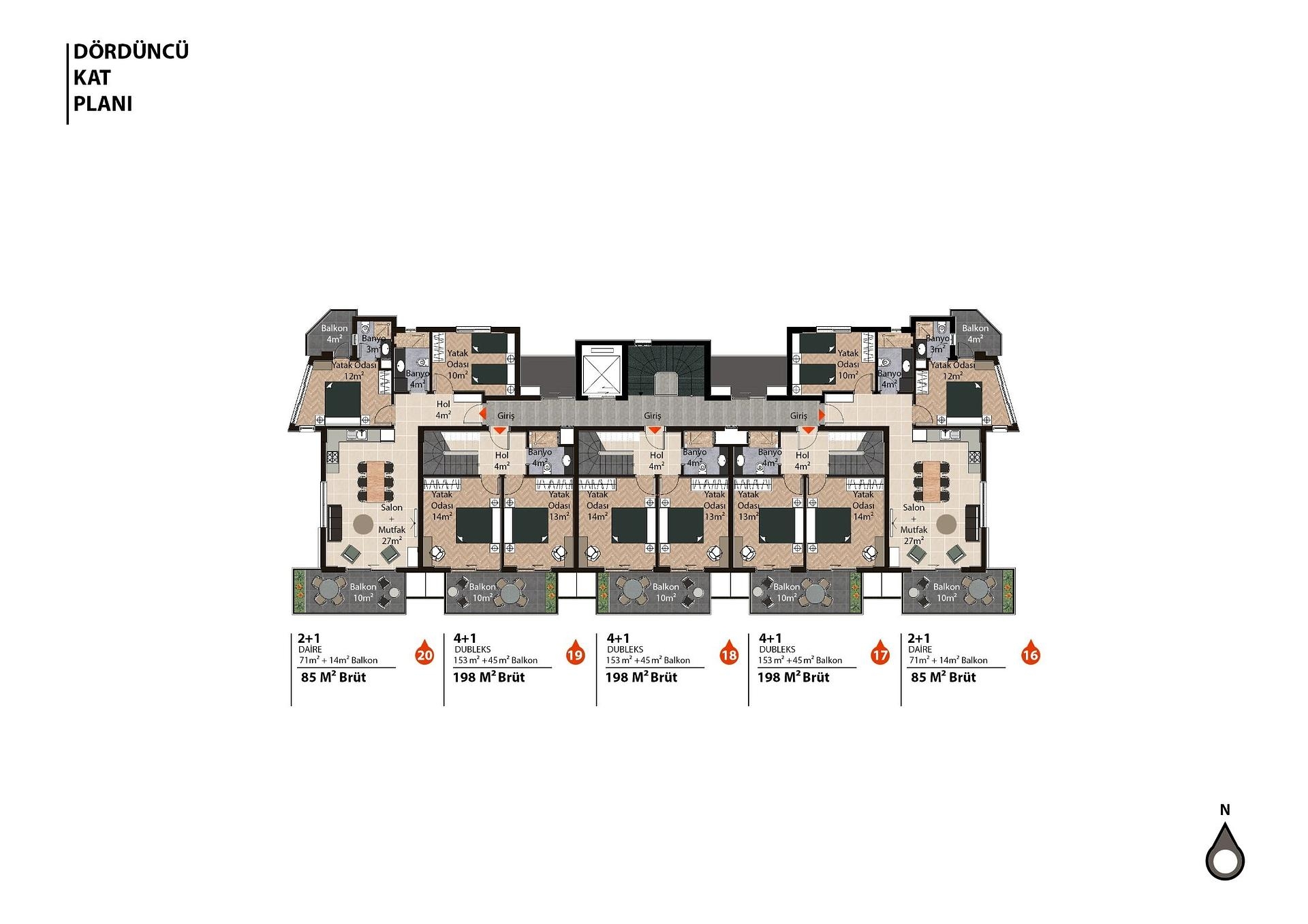 Слика плана спрата 4