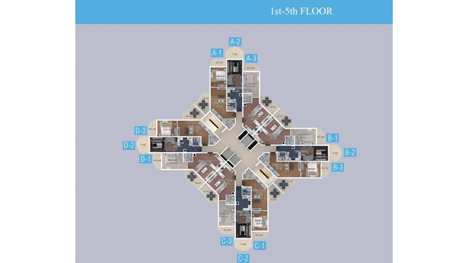 Image du plan d'étage 4