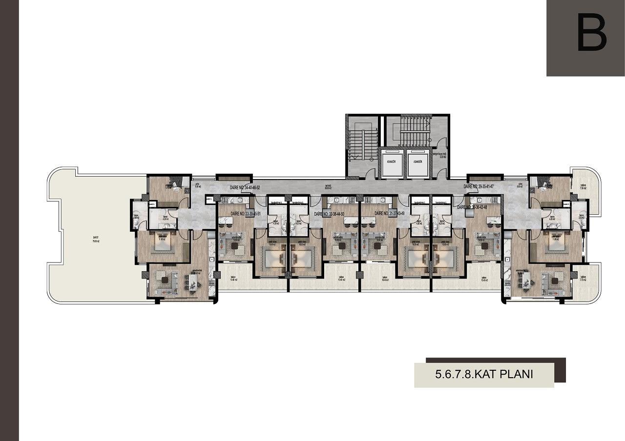 Слика плана спрата 5