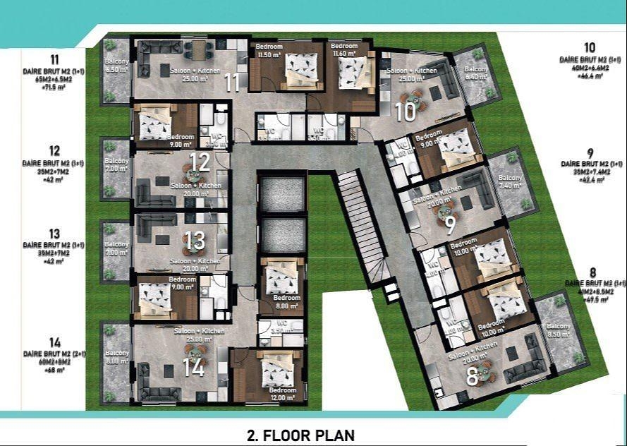Image du plan d'étage 3