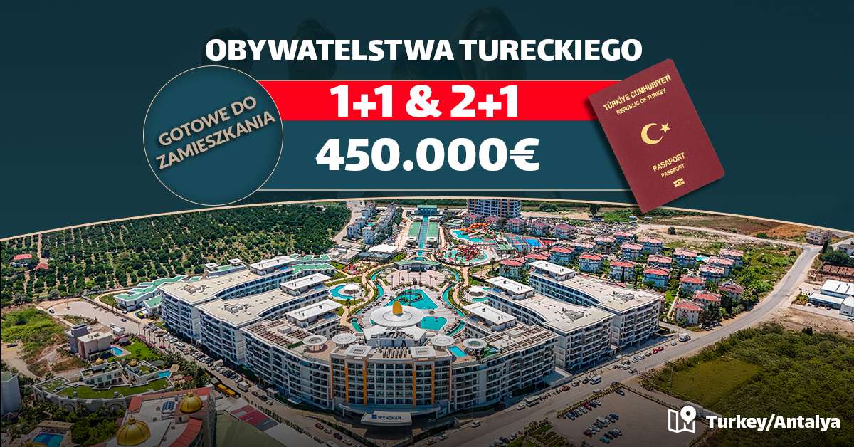 Tureckie obywatelstwo dla mieszkań 1+1 i 2+1 XL | Dwa mieszkania w cenie jednego | Wysokie dochody z wynajmu | Licencja na wynajem krótkoterminowy
