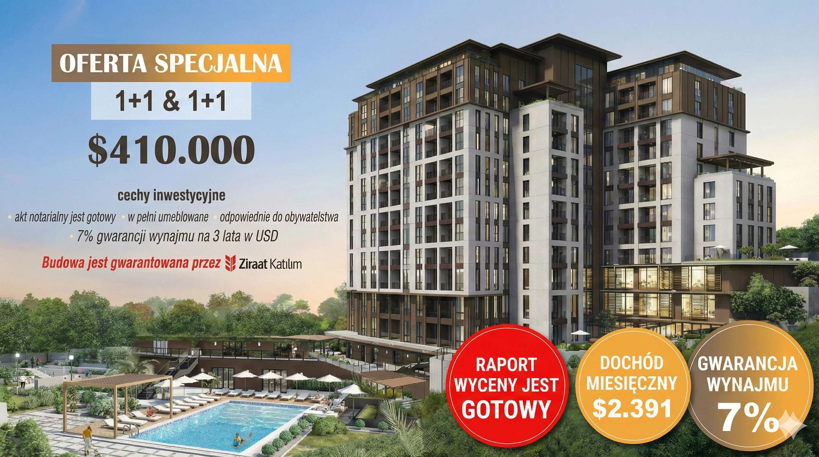 Mieszkania kwalifikujące się do obywatelstwa na sprzedaż w Kucukcekmece, Stambuł