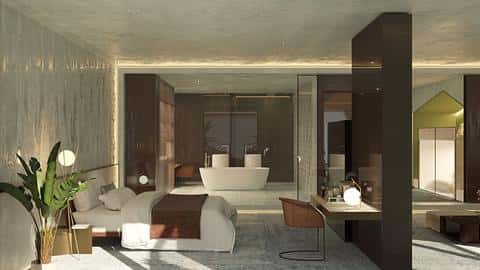 Luxushotelapartments mit freiem Blick auf den Weltinseln — 8/16