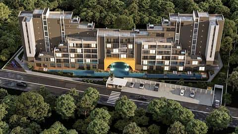 Projet avec grande piscine offrant un paradis à Aksu, Antalya — 10/74