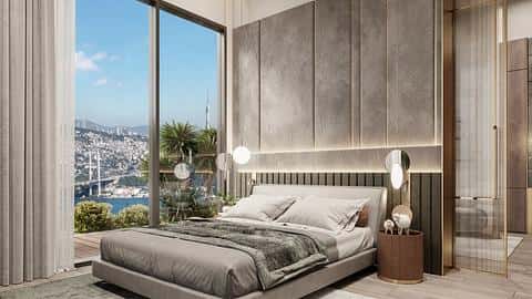 Luxuswohnungen mit Bosporus-Blick im Zentrum von Beşiktaş zu verkaufen — 10/18