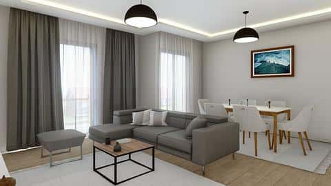 Appartements au centre-ville à vendre à Eyupsultan, Istanbul avec parking extérieur — 8/18