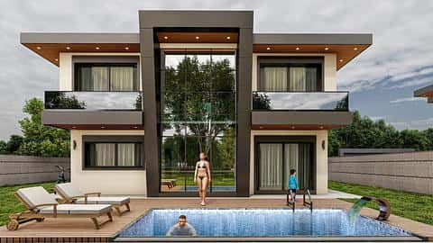 Villas spacieuses près du club de golf à Serik, Antalya — 5/34
