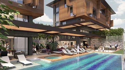 Appartements modernes avec piscine : 2 et 3 chambres à vendre à Hasbahce Alanya — 9/28