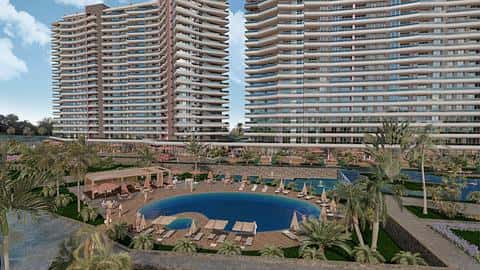 Explorez la vie en appartement à Buyukçemece Istanbul avec accès à la piscine et salle de gym - À vendre — 3/34